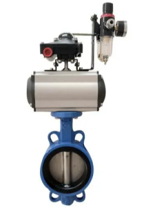 Ductile Iron Flange Gearbox Centric Flanged Butterfly Valve