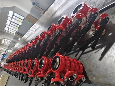 Van bướm, cổ ngắn, thân hình khía, xuất xưởng 2 container